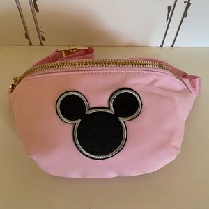 Stoney Clover Lane Mickey Mouse Bubble Gum Pink Classic Fanny Pack